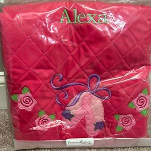 Personalized ALEXA ballet garment bag